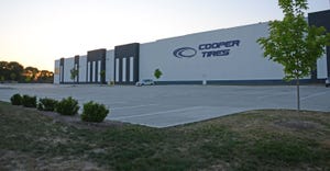 exterior view of Cooper Tires warehouse