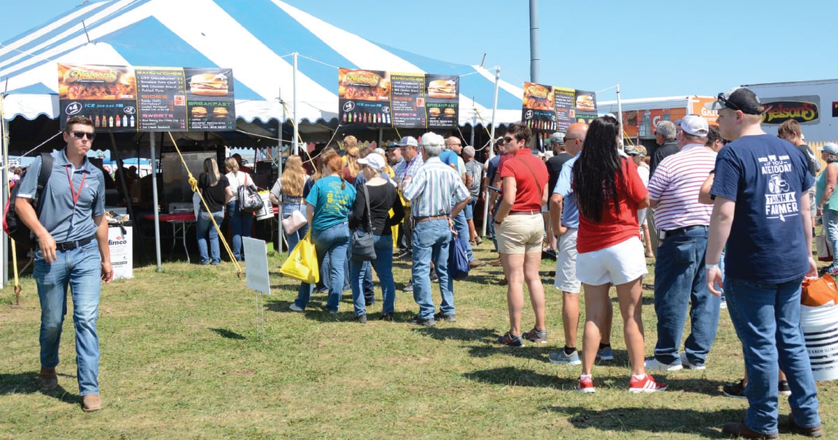 Farm Progress Show menus offer wide selection