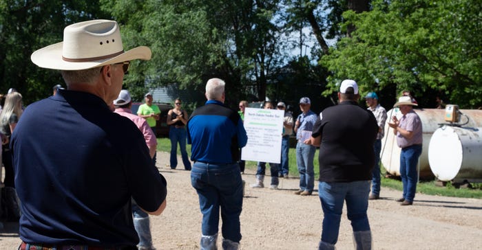 North Dakota Stockmens Association feedlot tour