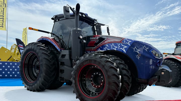 Exclusive Case IH tractors hit auction block to support National FFA