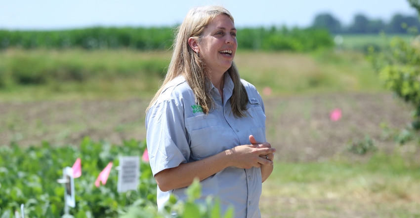 MU Extension plant pathologist Mandy Bish 