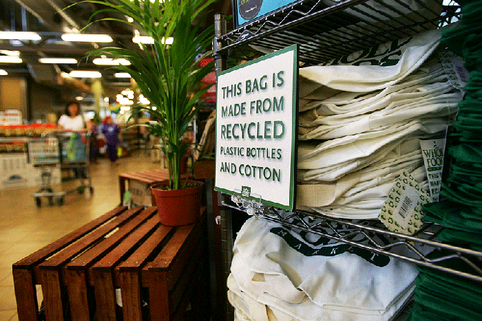 Plastic bags photo