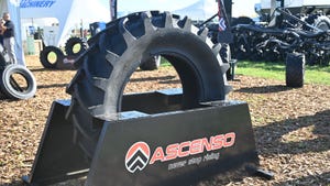 Ascenso ag tires protect against soil compaction