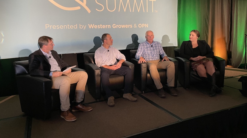 Grower panel at OGS