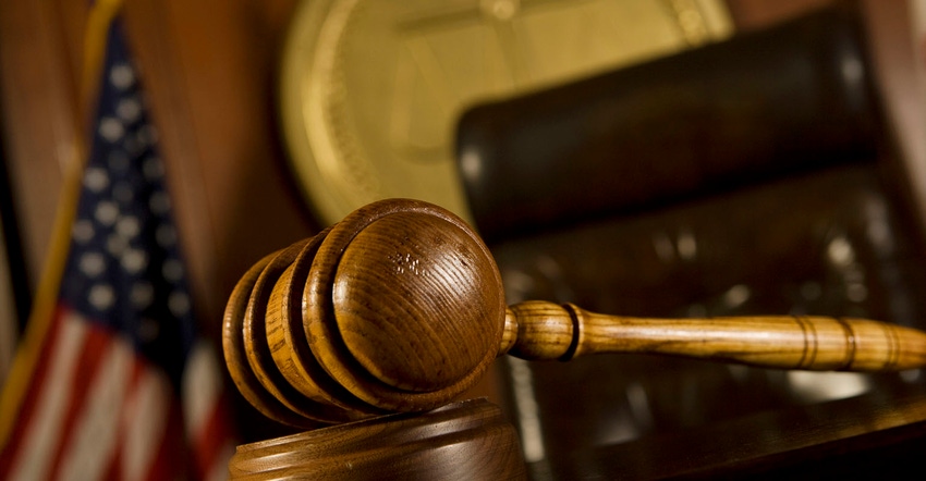 Gavel in courtroom Gavel in courtroom