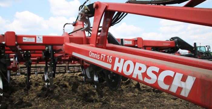 Horsch’s Omnis FT deep ripper tillage implement Horsch’s Omnis FT deep ripper tillage implement