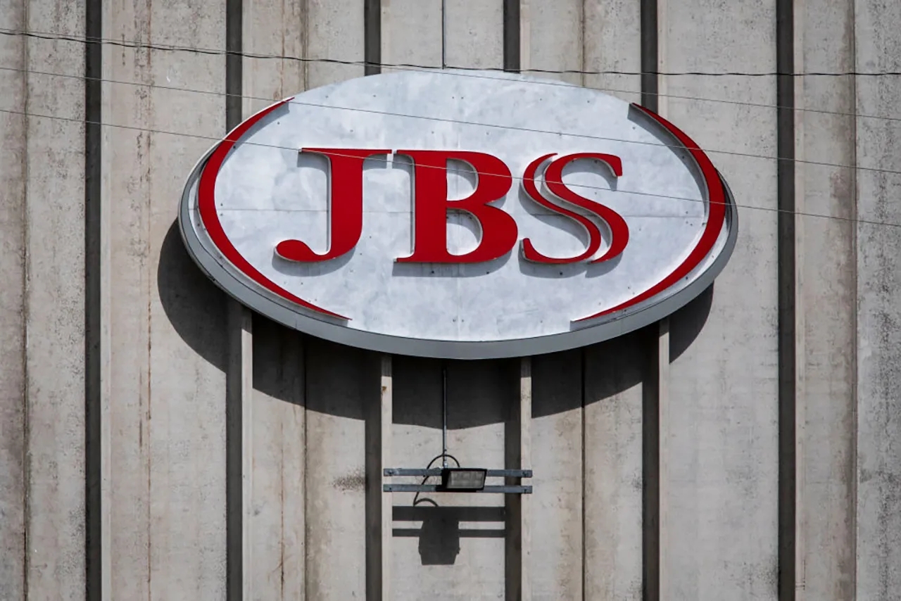 Chet Strange/Getty Images - JBS meat processing plant signage
