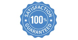 100% satisfaction guaranteed seal