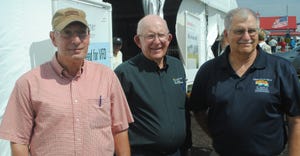 : Three Nebraskans were named to the NRD Hall of Fame: (from left) Tom Pesek of Brainard, James Nelson of Cairo, and Tom Mose