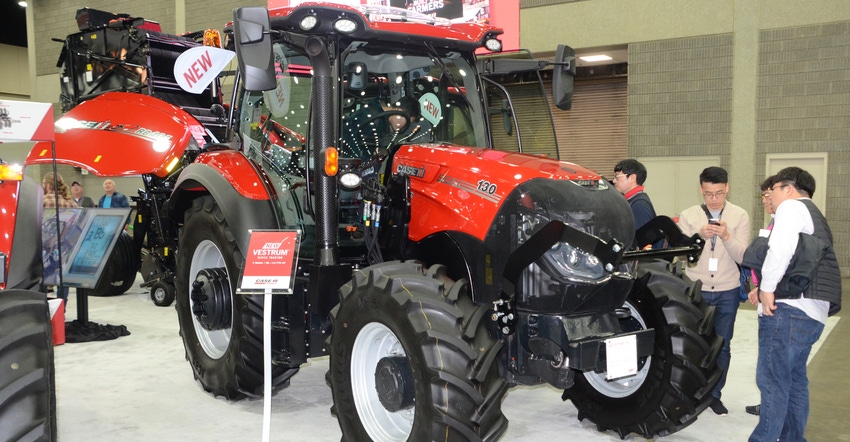 Vestrum tractor series from Case IH with its Maxxum cab