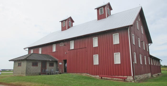 Creek Bend Farm barn and milk house Creek Bend Farm barn and milk house
