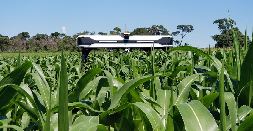 Autonomous machine, Solix, gathers field information for farmer and retailer