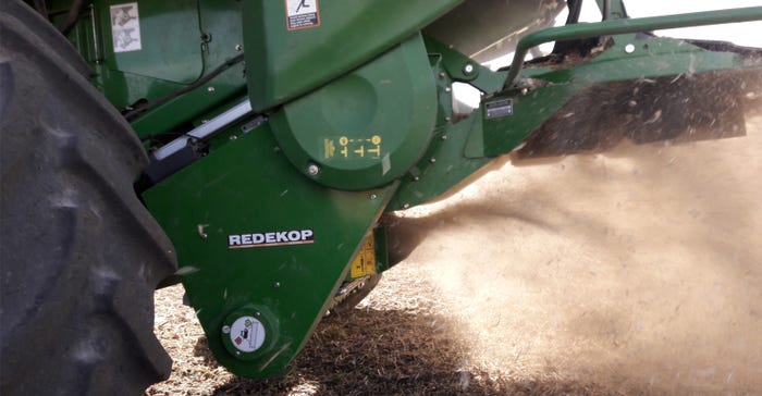 A Redekop™ weed seed destructor 