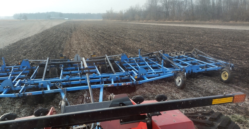 Tilling field Tilling field