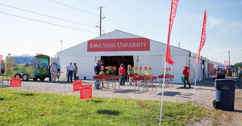  Iowa State University Extension specialists at the 2022 Farm Progress Show 