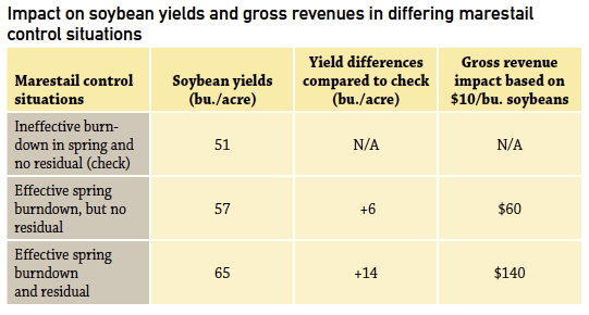 impact on soybean yields