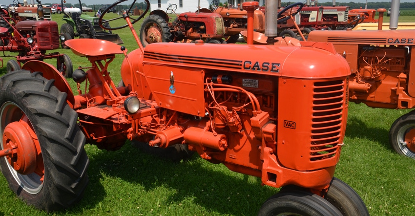 Case VAC tractor