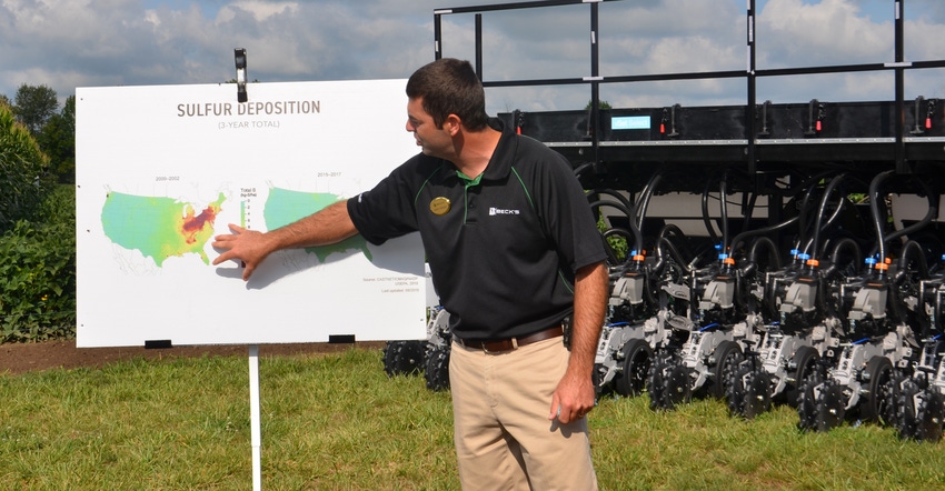 presentation at a field day