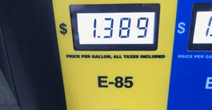 E85 gas pump