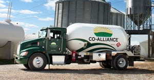 Co-Alliance propane truck 