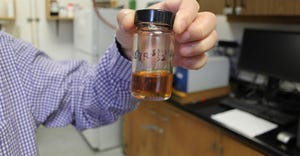 liquid adhesive in jar