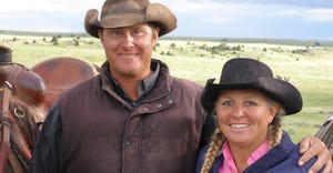 Wyoming ranchers Justin and Riki Kremers 