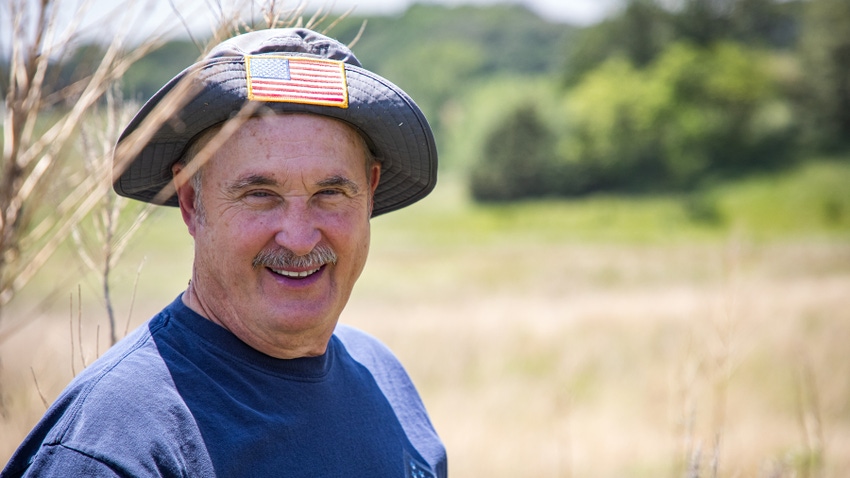  Mike Ziemba, landowner and U.S. Army veteran in Harrison County, Iowa