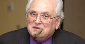 Barry Flinchbaugh with cigar