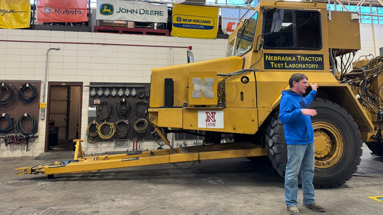 Tractor Engineer Behind the scenes at Nebraska Tractor Test Laboratory