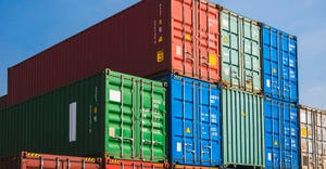 Containers Cargo shipping Logistic freight warehouse Import Export Business