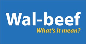 Wal-beef fake logo