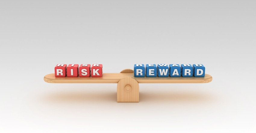 Risk v. Reward balancing act Risk v. Reward balancing act