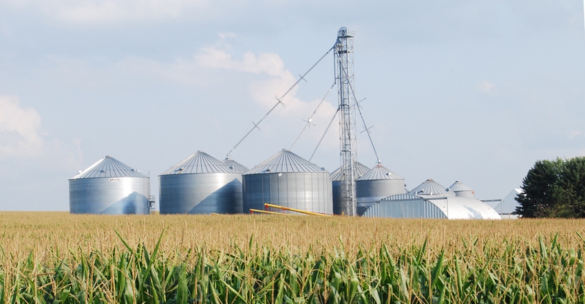 Grain silos Grain silos