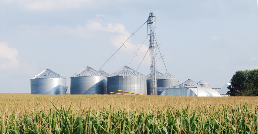 Grain silos