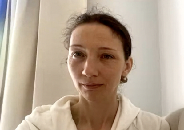 Elena Neroba, a business development manager at Maxigrain, a Ukraine-based global grain brokerage