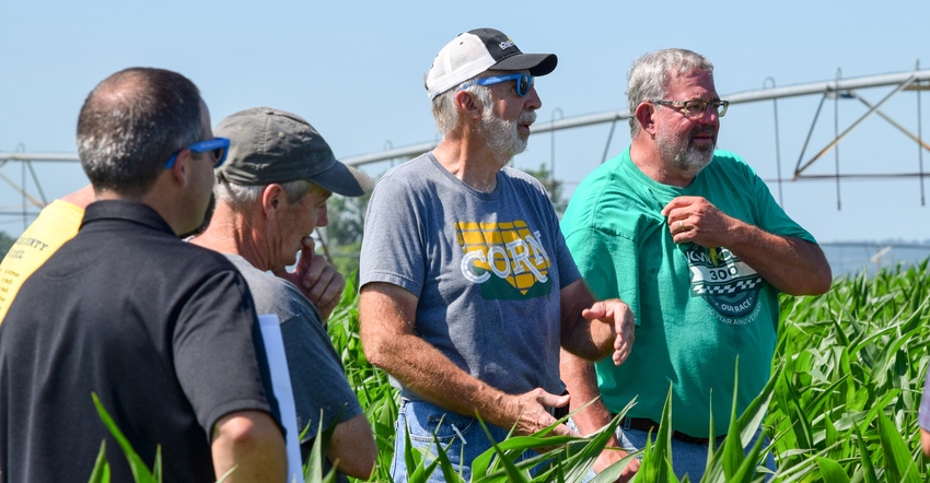 Larry Buss  leads the Harrison County team