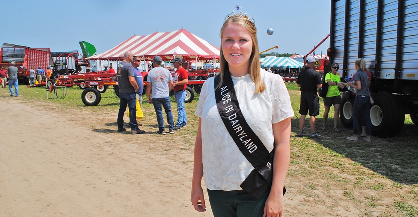Abigail Martin is serving as the 72nd Alice in Dairyland