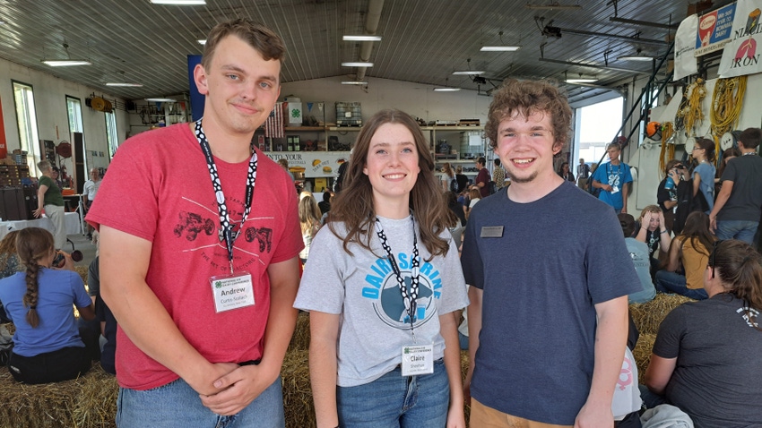 Andrew Curtis-Szalach, Claire Sheehan, and Nathan Salisbury