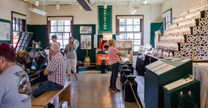 Visitors enjoy the Daniel Parrish Witter Agricultural Museum at the New York State Fairgrounds