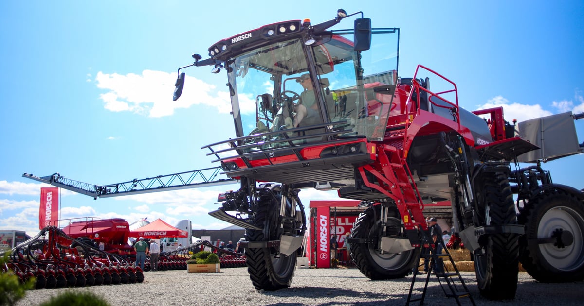 Farm shows highlight precision sprayer advances