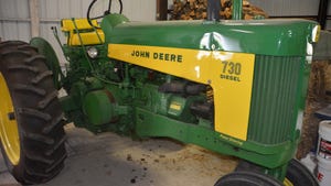  John Deere 730 diesel tractor