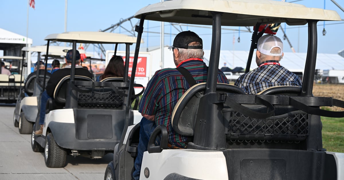 Golf cart rentals available for Husker Harvest Days