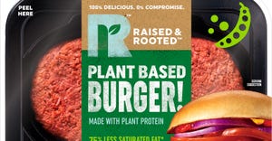  Raised Rooted Plant Based Burger