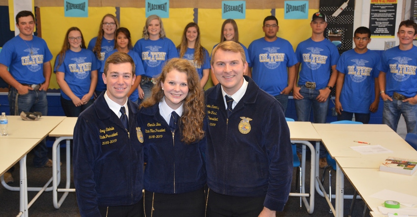 State FFA Officers, OHS officers final State FFA Officers, OHS officers final