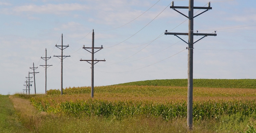 rural power lines