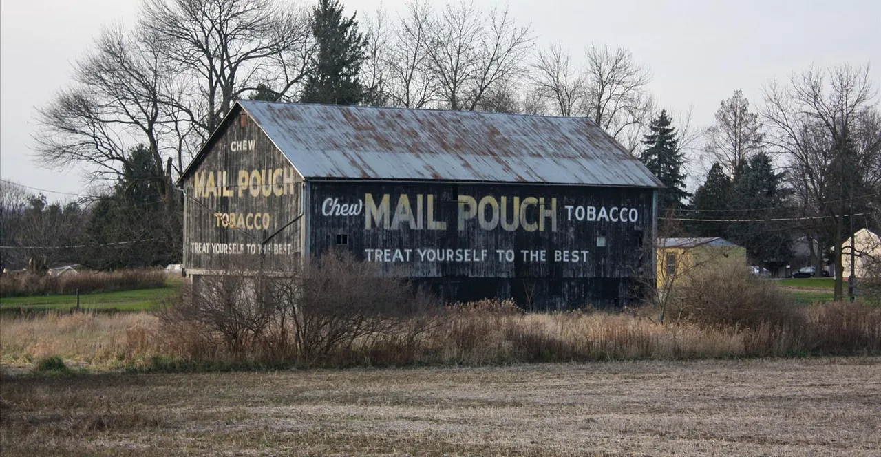 mail pouch tobacco barns ohio Hillsdale County Historical Society Mail Pouch barns are an