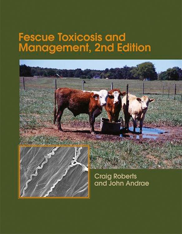 cover of publication regarding fescue toxicosis