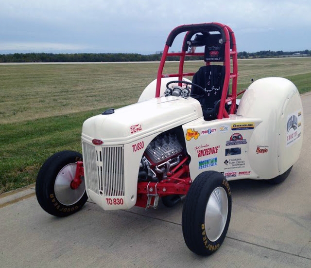 96-mph tractor run claims a land-speed record