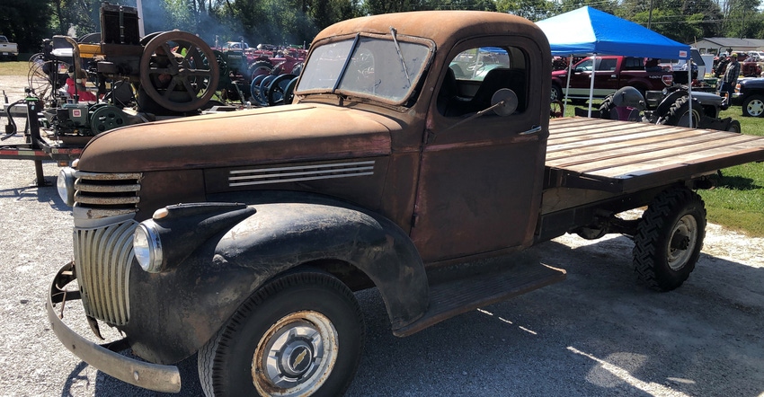 1946 Chevy flatbed truck 