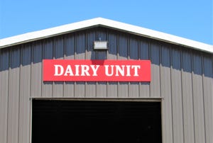 Dairy barn